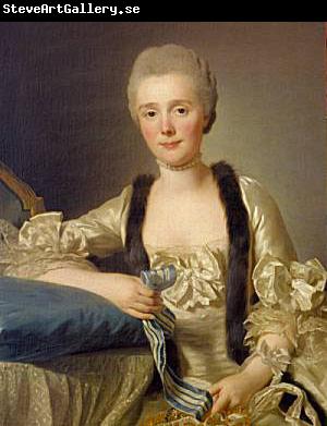 Alexander Roslin Portrait of Margaretha Bachofen-Heitz, wife of the Basle Ribbon merchant